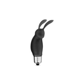 Stimulateur de clitoris vibrant noir rabbit 